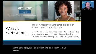 Using WebGrants, Reports and Other Tools to Identify Students for Outreach