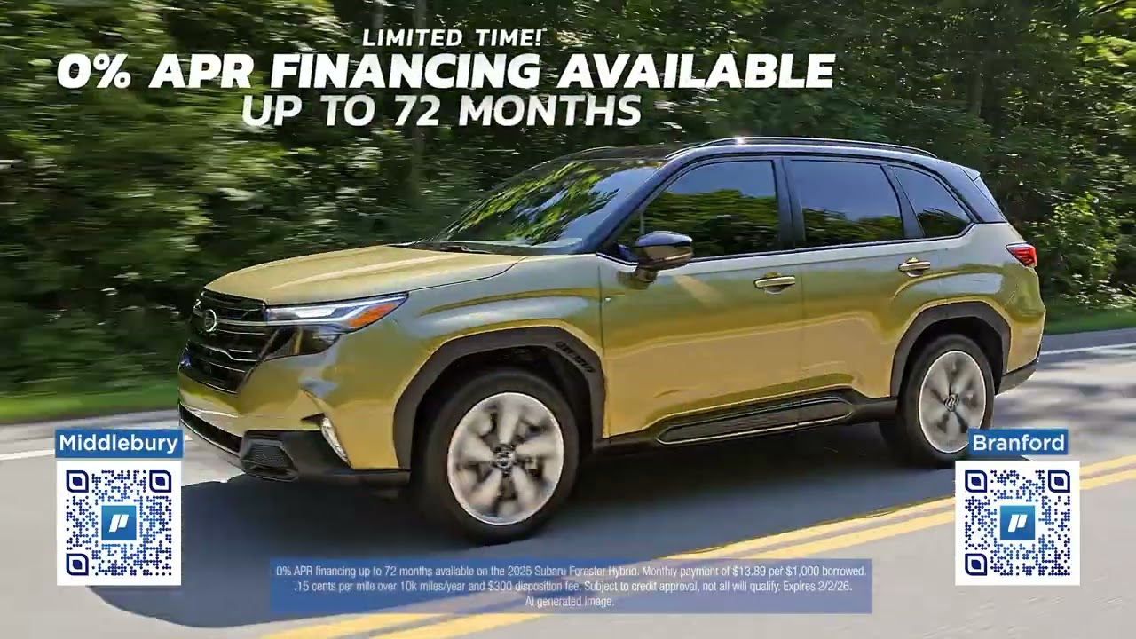 Premier Subaru - January 2026 Deals - Crosstrek / Forester