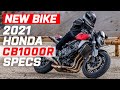 New 2021 Honda CB1000R  revealed | New Honda CB1000R 2021 Specs | Visordown.com