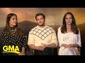 Angelina Jolie, Kit Harrington and Salma Hayek talk 'Eternals' l GMA