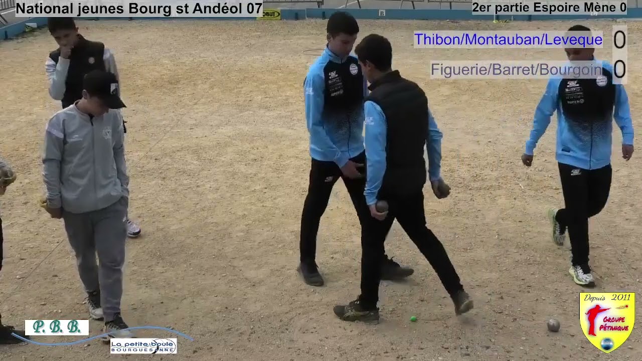Miniature : National jeunes Bourg st Andeol Thibon vs Fiherie
