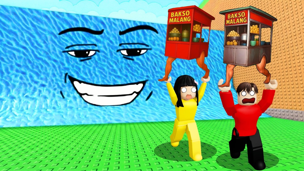 Yuta Mio Ambil Anomali Bakso Malang Warna Warni Sambil Dikejar Tsunami | ROBLOX