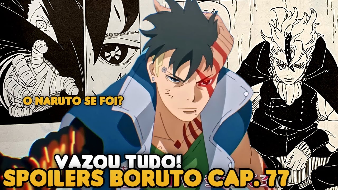 Portal Boruto Brasil on X: 🚨 SURTO: No capítulo 79, Kawaki pediu para  Eida afirmar que Naruto foi MORTO pelas mãos Boruto. Agora, Boruto é apenas  um forasteiro procurado por Konoha, enquanto