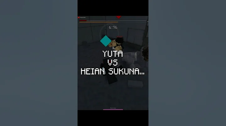 YUTA vs HEIAN SUKUNA in JUJUTSU SHENANIGANS...? #roblox #jjk #jujutsukaisen #anime #shorts #memes