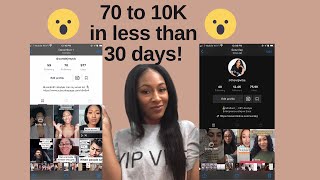 From 70 TikTok Followers to 10K in less than 30 Days! screenshot 5