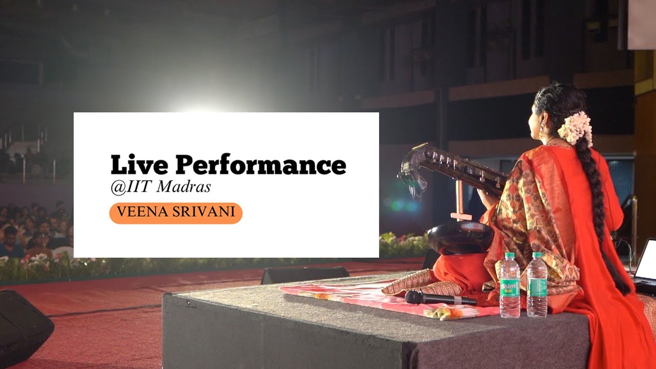 My veena live performance at @iitmadrasofficial with lovely music lovers #veenasrivani