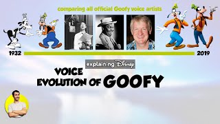 Voice Evolution of GOOFY  87 Years Compared & Explained | CARTOON EVOLUTION