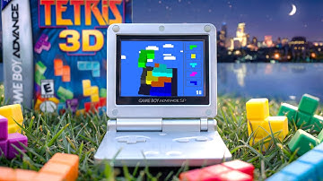 I made 3D Tetris GBA