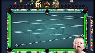 The most beautiful match you will see in your life in 8ball pool - without any production.