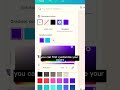 WOW! You can now apply gradients to shapes in Canva!