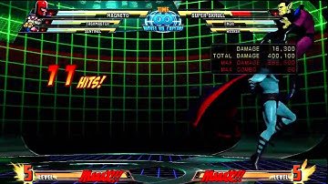MvC3 Magneto Combo/Reset Tage 2