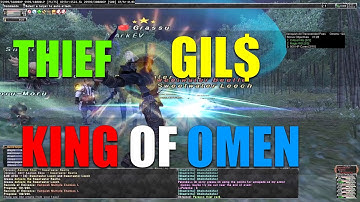 FFXI Make GIL in Omen All Regular Mobs Clear Thief Farming *FULL RUN*