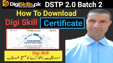 digiskills | certificate | How to download batch 02 certificate from digiskills | Muhammad Abbas