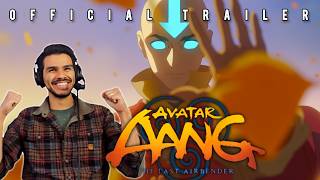 Avatar Aang: The Last Airbender | Official Trailer REACTION & Thoughts!
