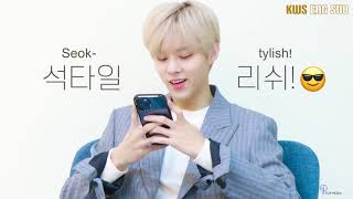 [ENG SUB] Kim Wooseok's [Talk to Woo] : Wooseok said he's cuter than you think