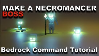 Necromancer BOSS | Minecraft Bedrock 1.20 command tutorial