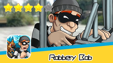 Robbery Bob HIGH RISE Level 15 Walkthrough Prison Bob Recommend index four stars