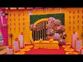 Haldi ceremony  mehendi ceremony decoration shivshakti mandap service surat