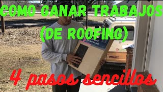 como presentarte a un estimado (de roofing)/how to win roofing jobs