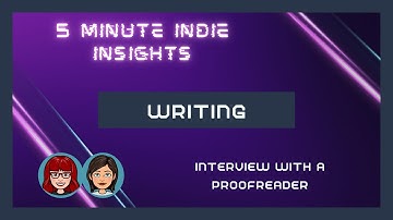 Interview with a proofreader