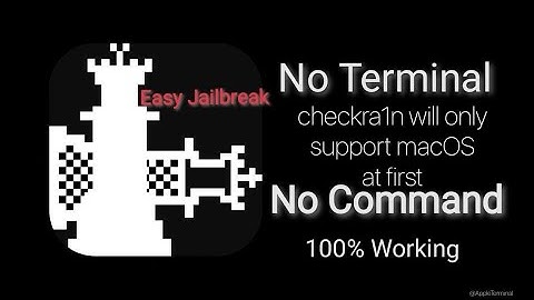 New Checkra1n  No Terminal No Command Jailbreak IOS 14.1-14.2 iPhone 7 To X  On Mac
