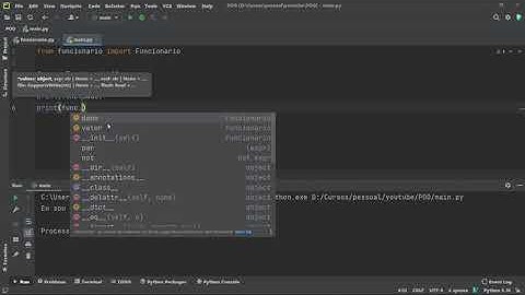 41 - POO criando uma classe e fazendo um acesso simples em Python