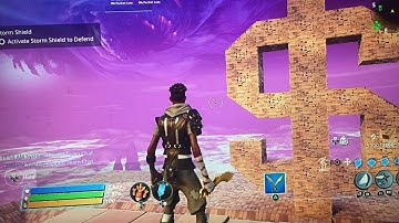 HOW TO BUILD A DOLLAR  SIGN IN FORTNITE SAVE THE WORLD AND CREATIVE