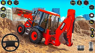 Real Construction Simulator 3D #3 - JCB Excavator Driving Game - Android Gameplay screenshot 2
