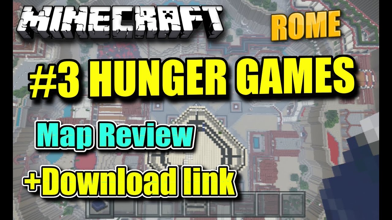 MINECRAFT - PS3 - ROME HUNGER GAMES MAP REVIEW + DOWNLOAD LINK ( PS4 ...