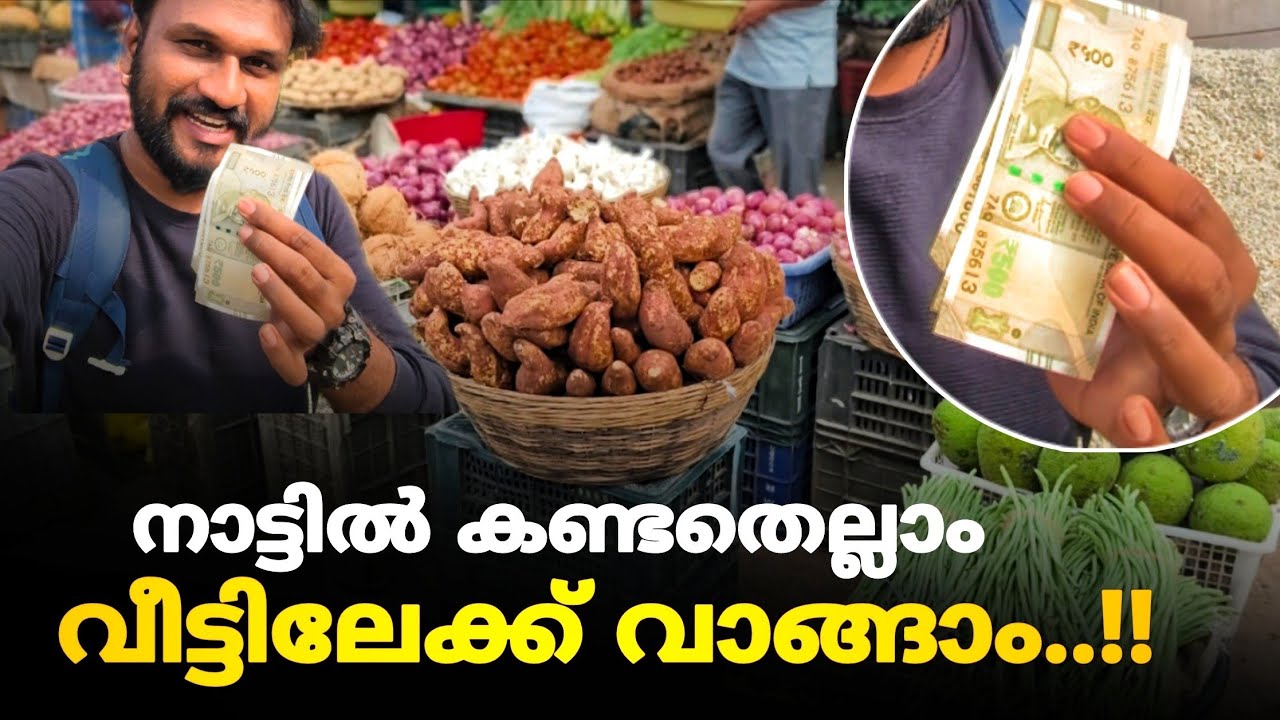 നാട്ടിൽ കണ്ടതെല്ലാം വീട്ടിലേക്ക് വാങ്ങാം..!! | vadasery market in kanyakumari