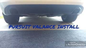Charger R/T Rear Valance Diffuser Removal/Pursuit Valance Install