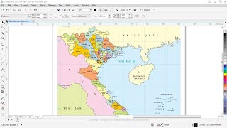 Bản đồ Việt Nam file Corel Draw CDR 63 tỉnh thành Bản đồ Việt Nam file Corel Draw CDR 63 tỉnh thành