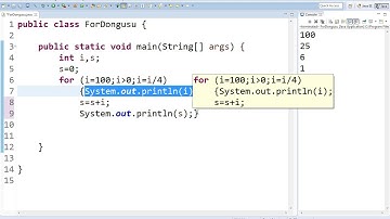For Döngüsü İnceleme -3