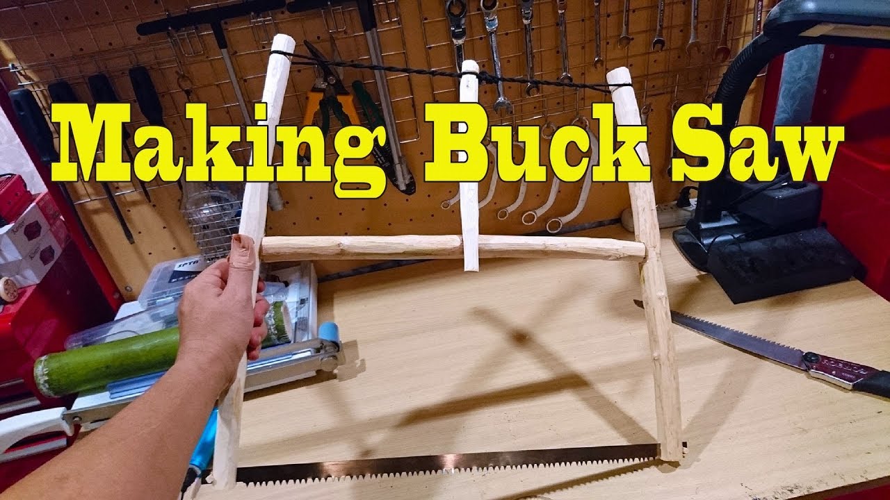 Buck Saw Making 伐採用ノコギリ ウッドクラフト Youtube