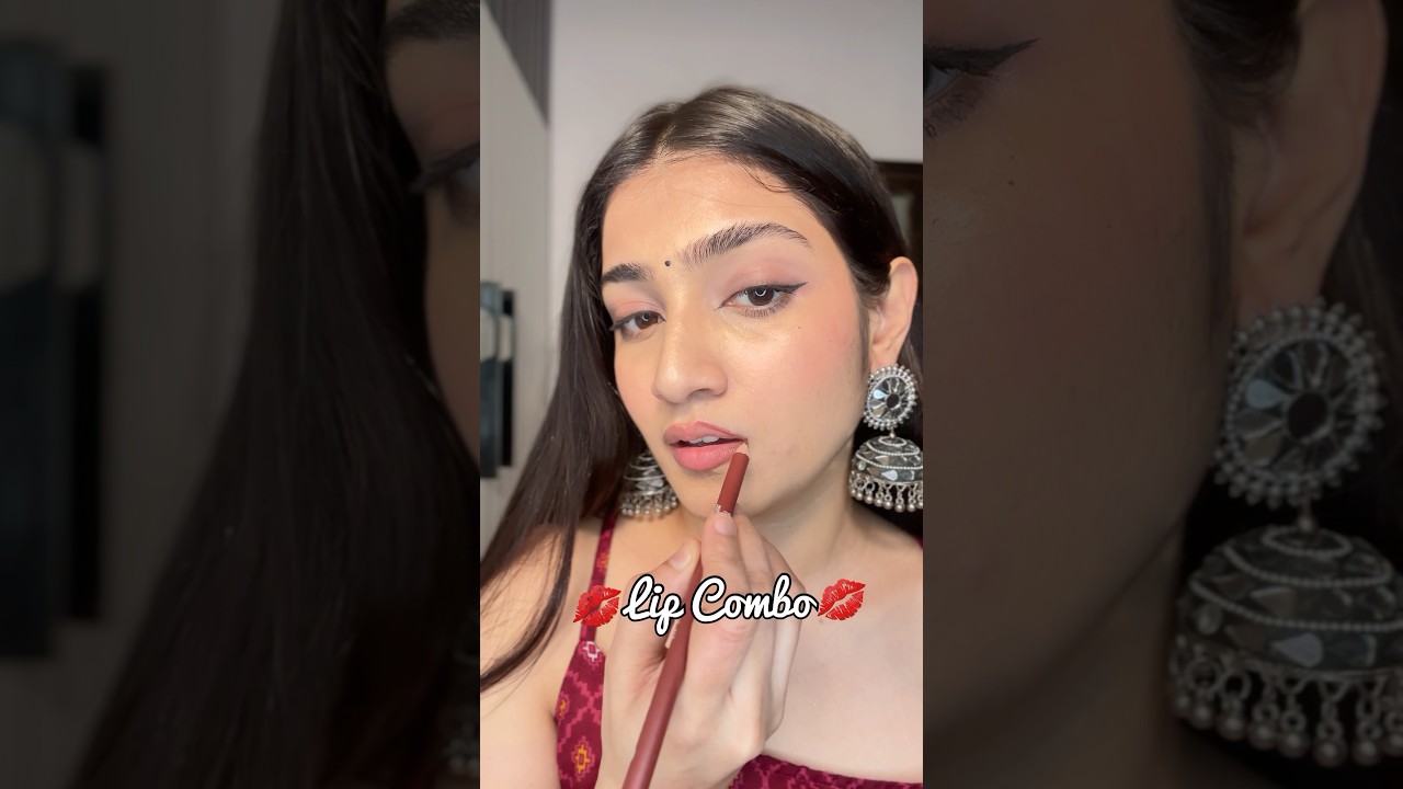 Pink mauve lip combo | Mars Lip liner Wet & wild lipstick shade : Rebel Rose 