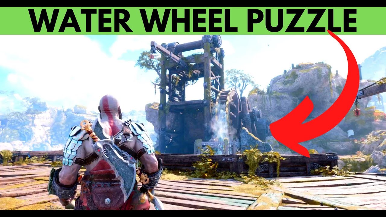 Find the treasure on Alberich Island WATER WHEEL PUZZLE The Lost