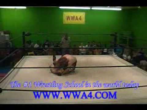 WWA4 Match Bill the butcher vs hanz Schmidt