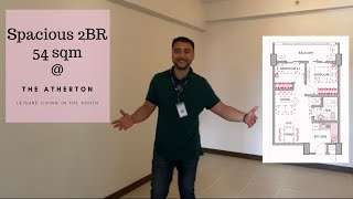 Spacious 2Br 54Sqm Unit Of Dmci Homes Open Layout, Great For Interior Design