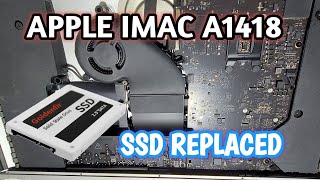 APPLE IMAC A1418 HDD REPLACE || APPLE IMAC A1418 UP GRADE