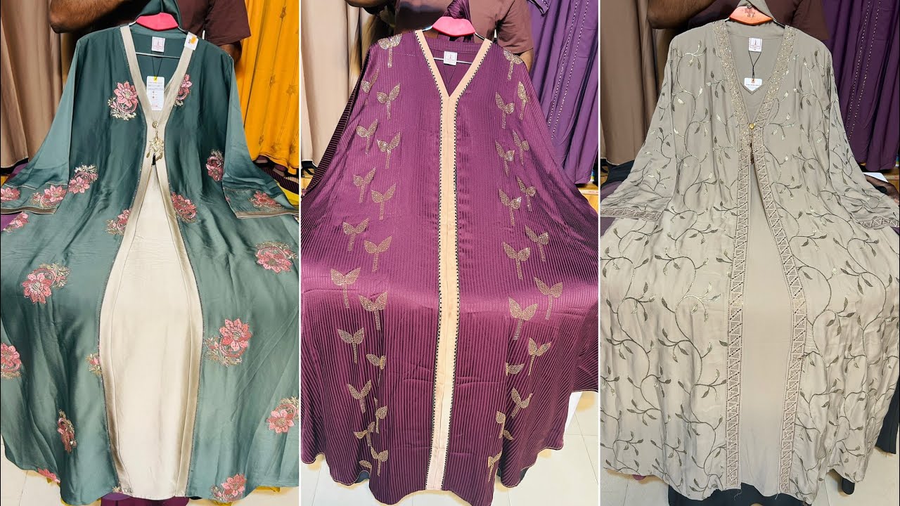 শীতের অফার ৫০%ডিসকাউন্টে মাত্র ৯০০ টাকা থেকে এমব্রয়ডারি,স্টোন,গর্জিয়াস/পার্টি বোরকা/আবায়া কালেকশন