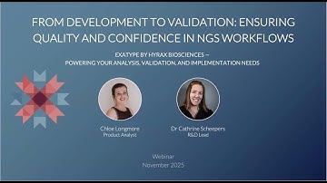 Webinar: From Development to Analytical Validation - Ensuring Quality and Confidence in NGS Data