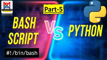 Bash Scripting vs Python Programming: A Comprehensive Comparison | Interview Questions | Part-5