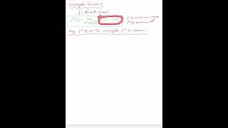 Conjugate function - definition