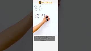 Subtract Fractions: 3/5 - 1/4 Explained! #Math #OperationsWithFractions #SubtractionOfFractions