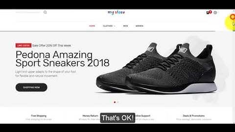 How to install Pedona Responsive Prestashop theme