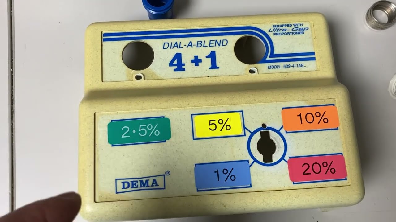 "DEMA 4+1 Dial Parts as a stand alone unit" request