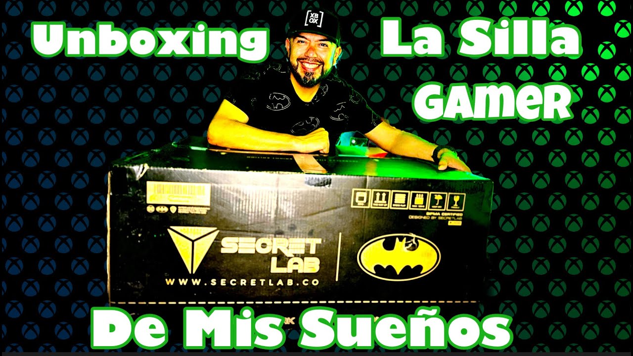 UNBOXING  SILLA GAMER SECRETLAB TITAN Edición BATMAN DARK KNIGHT 🦇