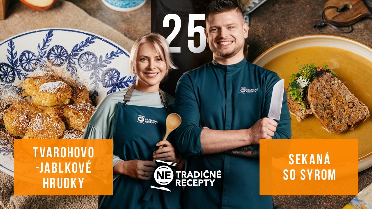 #25  Sekaná so syrom a Tvarohovo-jablkové hrudky I (Ne)tradičné recepty I 2026