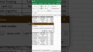 How to find and Highlight Unique Values in Excel #Exceltricks #Reels #Excelshorts