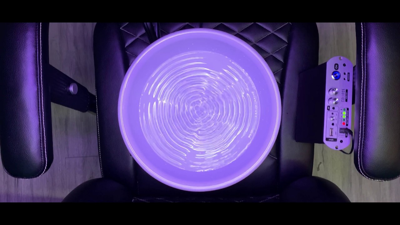 DIY Tactile Transducer Water Equalizer Satisfying 4D vibrations